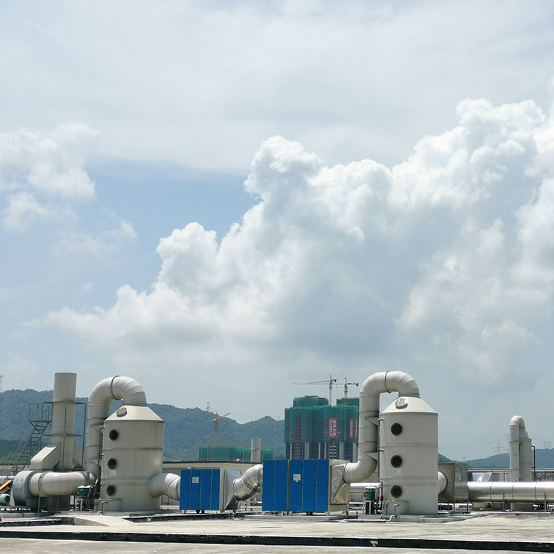 廢氣處理設備-雙級、多級PP淋塔