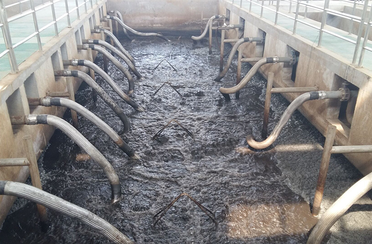 1.2萬噸中國石化工業廢水三菱MBR膜組件