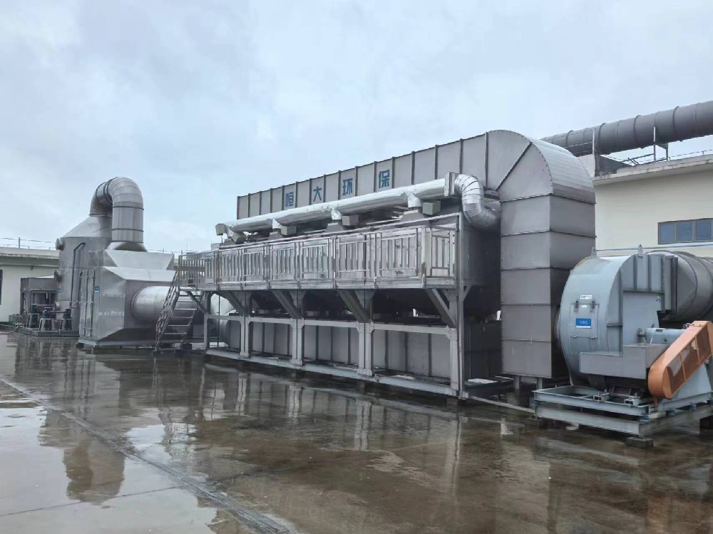 工業Vocs廢氣處理除臭凈化系統應用